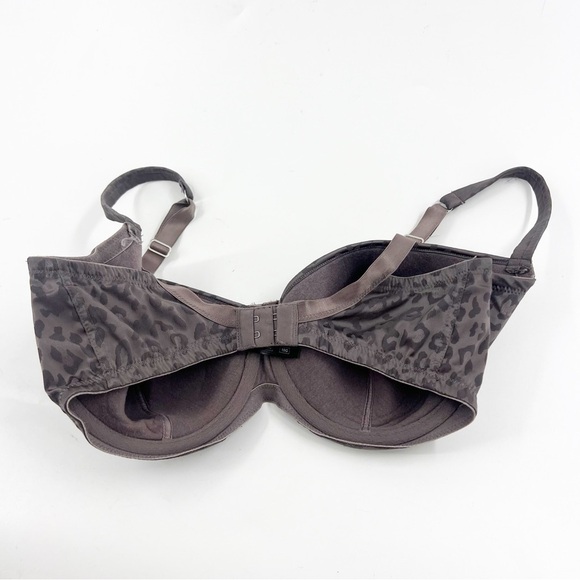 ✅ HARLEQUIN LINGERIE BROWN COCO BRA WITH UNDERWIRE SIZE 32G - Picture 4 of 8